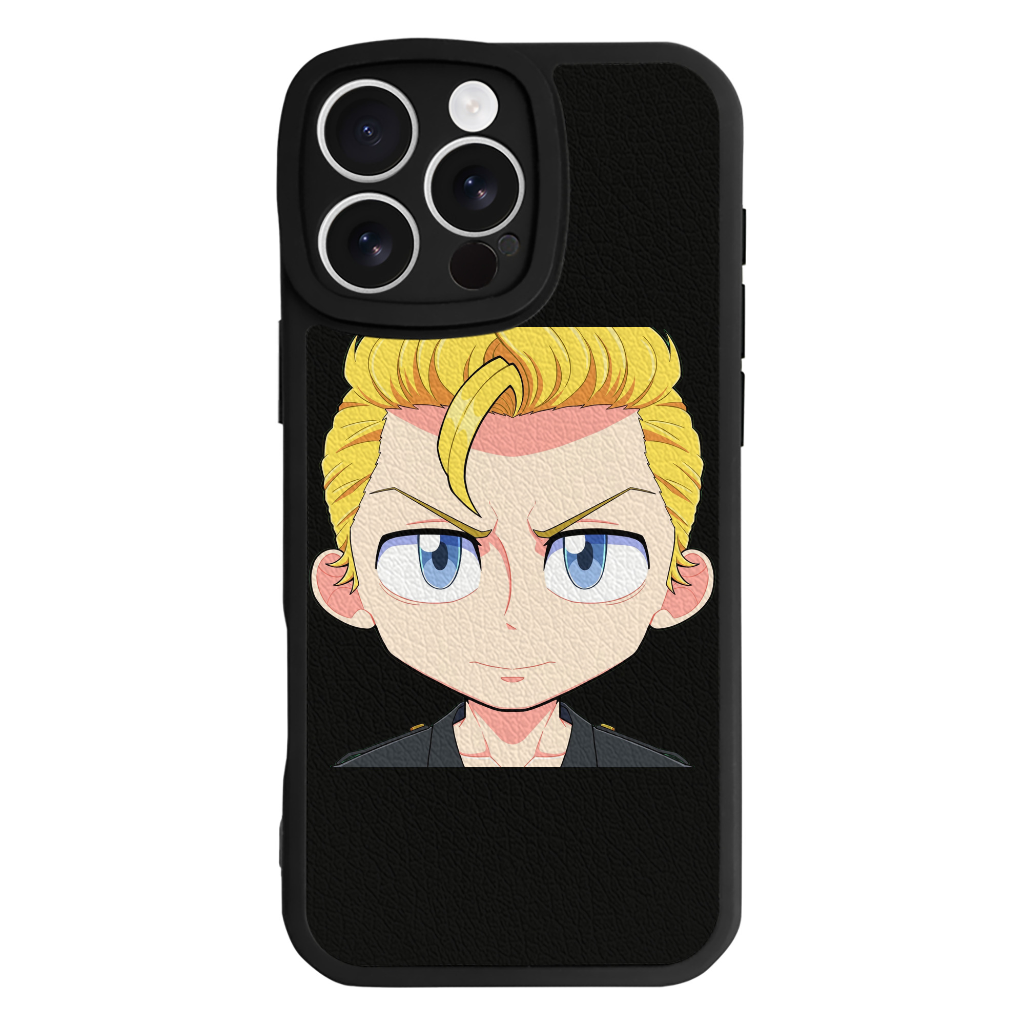 （画像用） 東京リベンジャーズ Tokyo Revengers 【iPhone 16シリーズ対応】シリコンスマホケース（レザー調） 材質：シリコン